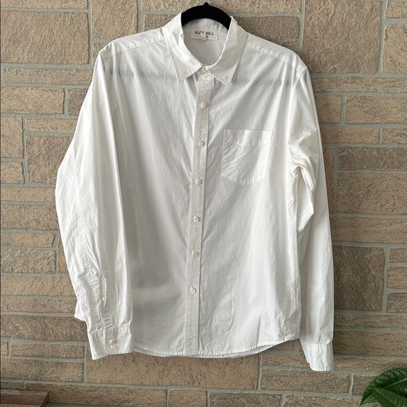 Alex Mill Mill Shirt In Cotton Poplin Classic Button Down Casual size M - Picture 2 of 7